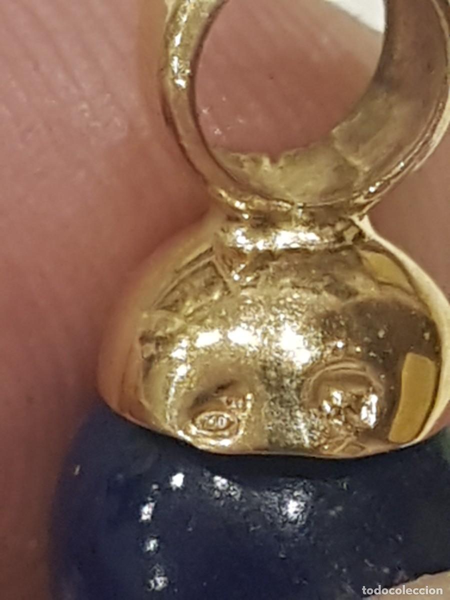 Joyeria: COLLAR DE LAPISLAZULI CIERRE Y BOLAS DE ORO 18K - Foto 5