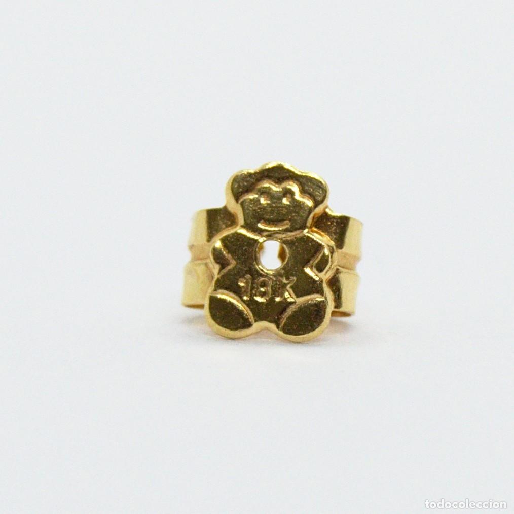 Joyeria: Pendientes en oro amarillo de 18 quilates y circonitas - Foto 6