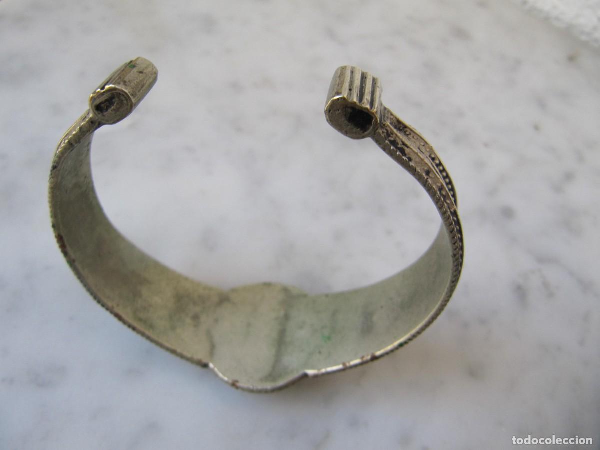 Joyeria: Pulsera esclava plata bereber y coral - Foto 3