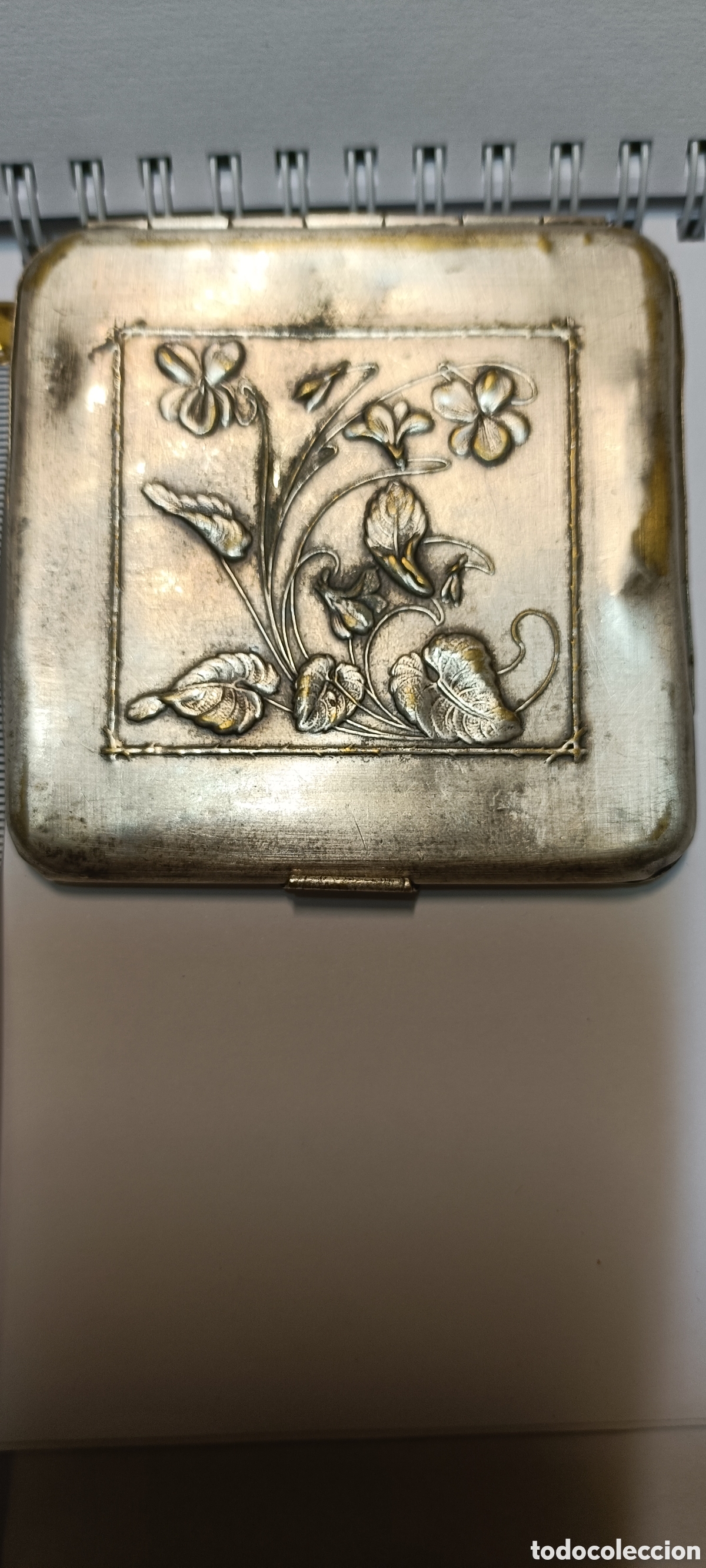 Joyeria: Pitillera ba&ntilde;ada en plata - Foto 2