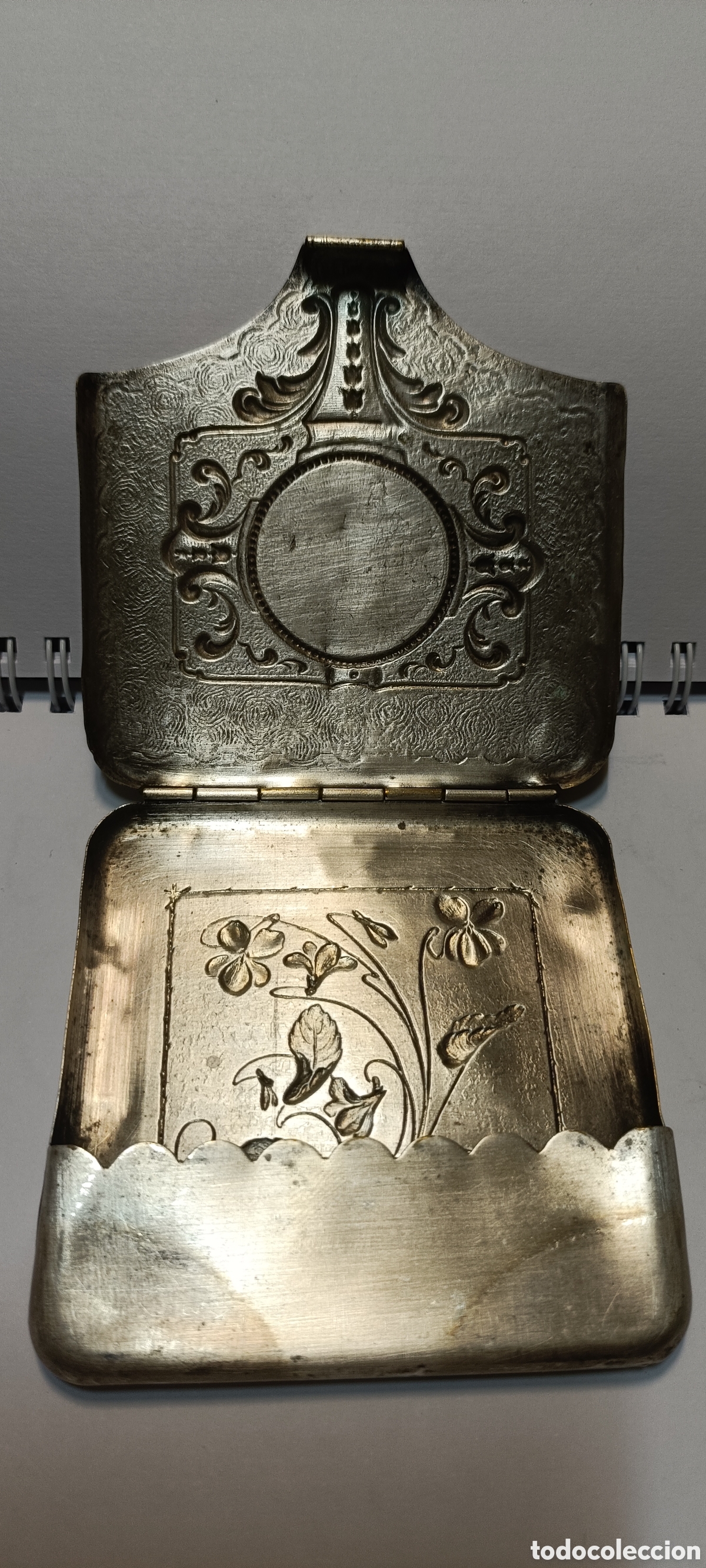Joyeria: Pitillera ba&ntilde;ada en plata - Foto 4