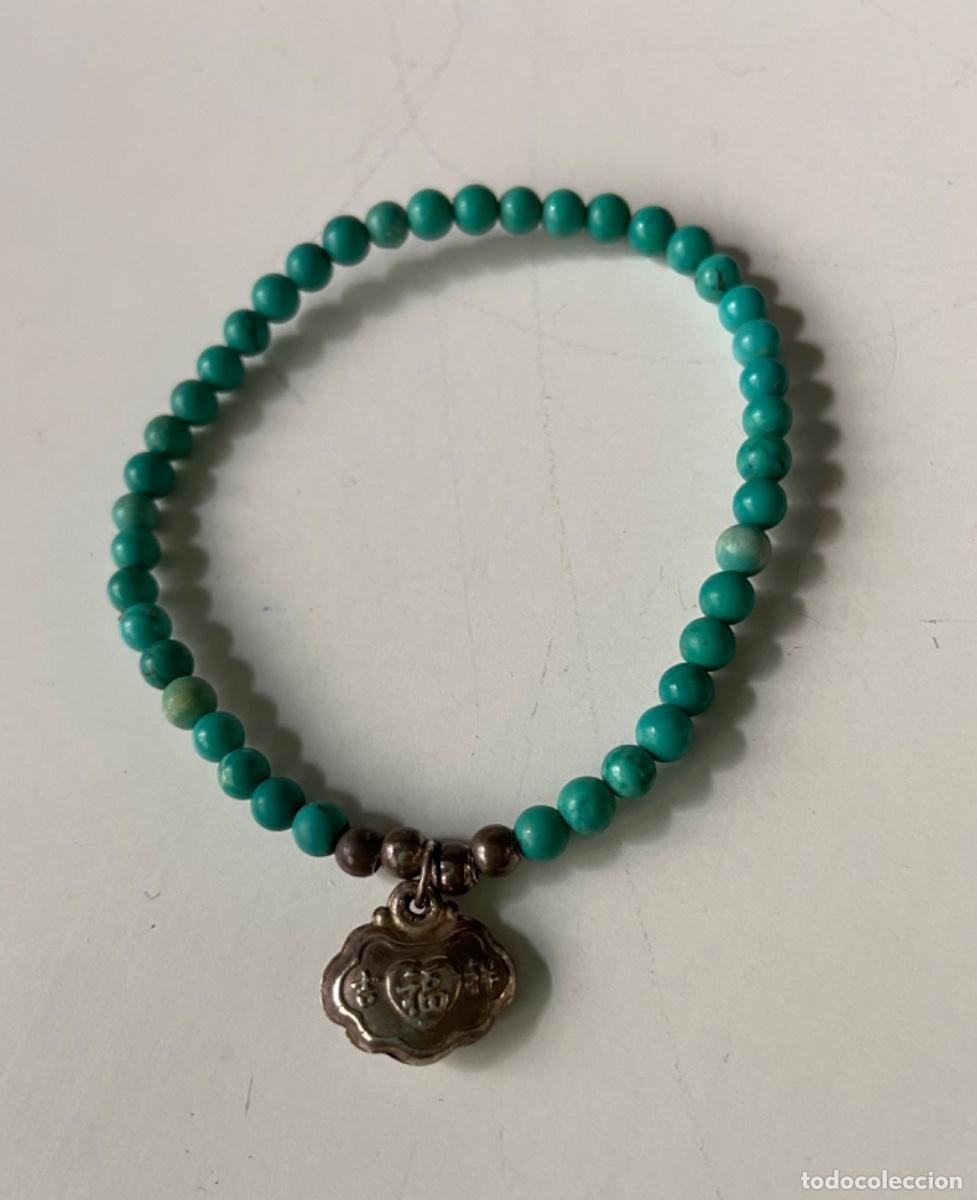 Joyeria: C-188. Pulsera del amor. Turquesas. China... - Foto 1