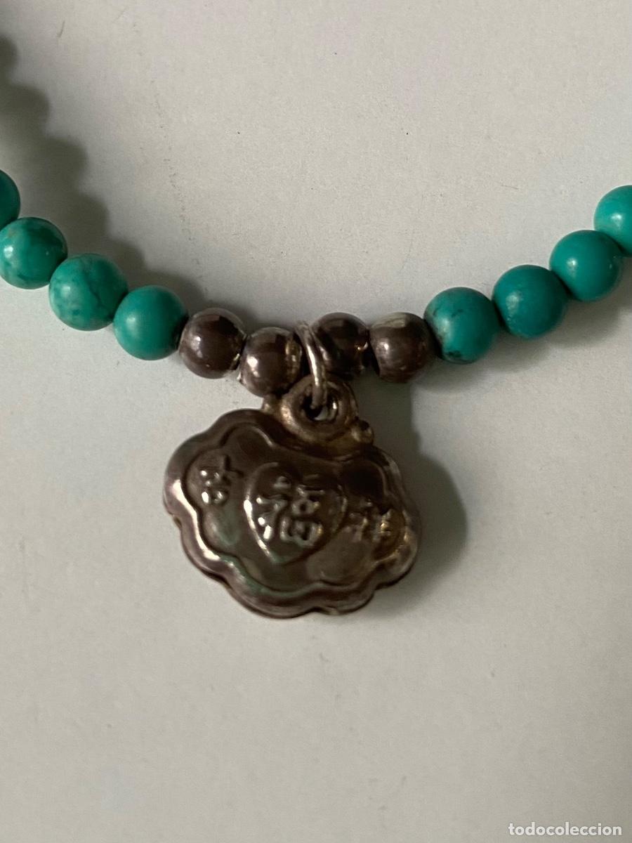 Joyeria: C-188. Pulsera del amor. Turquesas. China... - Foto 3