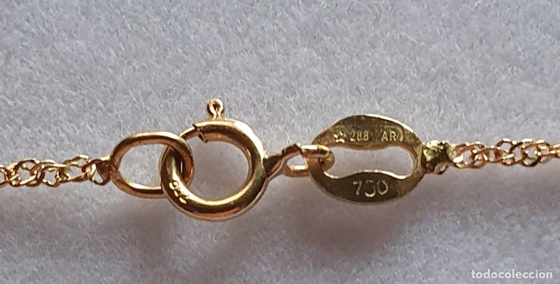 Joyeria: Cadena y higa de oro de ley 18k. 750 - Foto 5