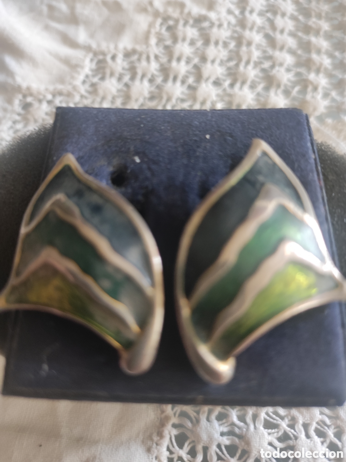 Joyeria: Bonitos pendientes de plata y esmaltes - Foto 3