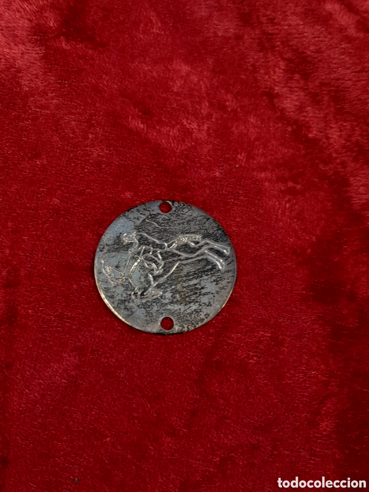 Joyeria: JOY-2986. PLACA DE PLATA CON GRABADO DE H&Iacute;PICA. - Foto 5