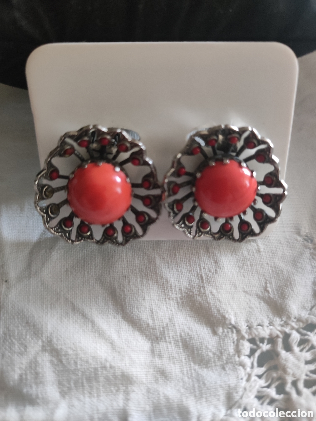 Joyeria: Bonitos pendientes vintage de plata - Foto 2