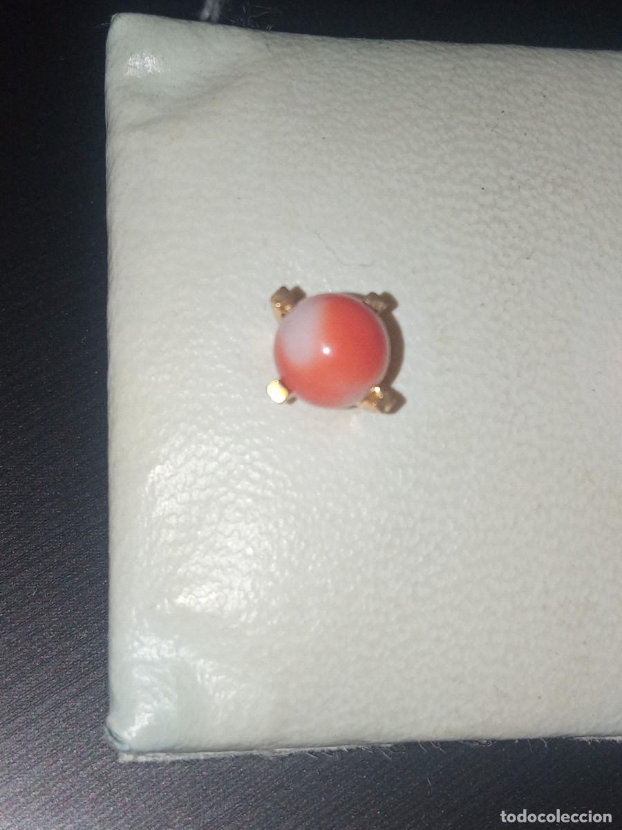 Joyeria: Pendientes de oro y coral V - Foto 2