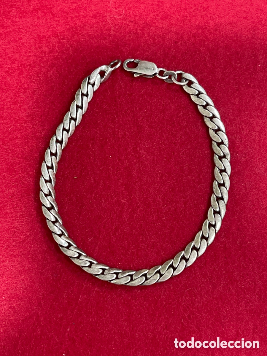 Joyeria: Pulsera en plata de ley contrastada. - Foto 1