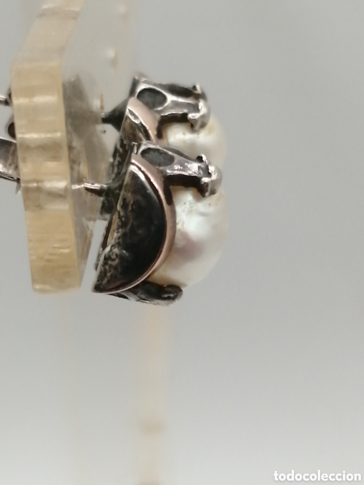 Joyeria: Pendientes plata oro y perlas australianas - Foto 4