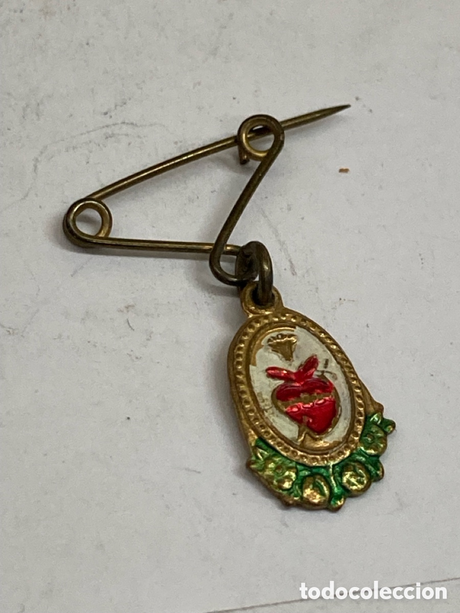 Joyeria: Broche esmaltado religioso B48 - Foto 1