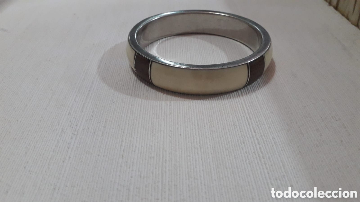 Joyeria: Pulsera de plata, marfil y &eacute;bano - Foto 1