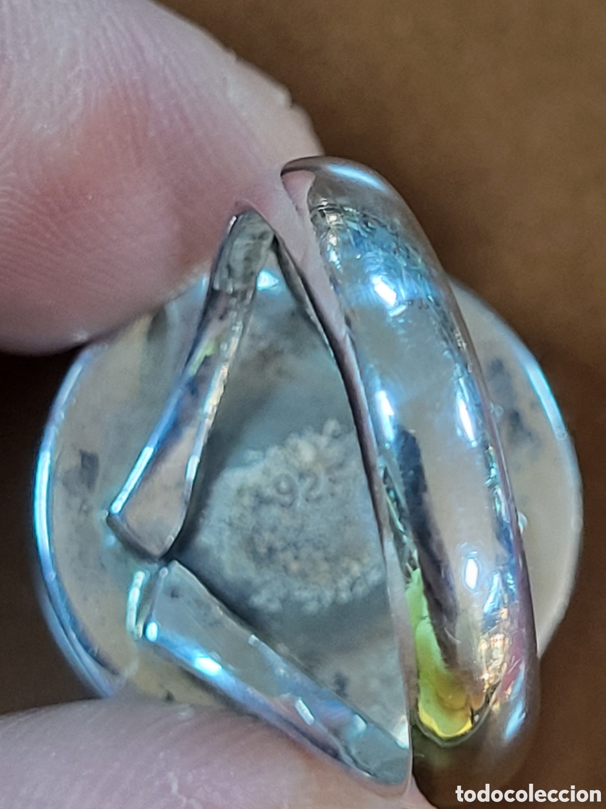 Joyeria: PRECIOSO ANILLO PLATA Y CONCHA DE CARACOL - Foto 3
