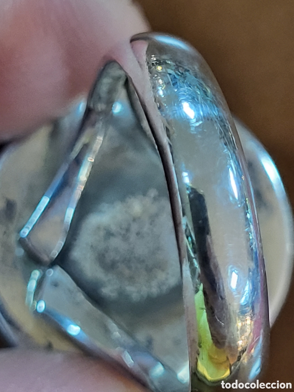 Joyeria: PRECIOSO ANILLO PLATA Y CONCHA DE CARACOL - Foto 5