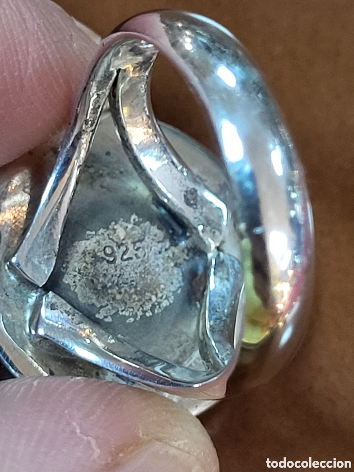 Joyeria: PRECIOSO ANILLO PLATA Y CONCHA DE CARACOL - Foto 6