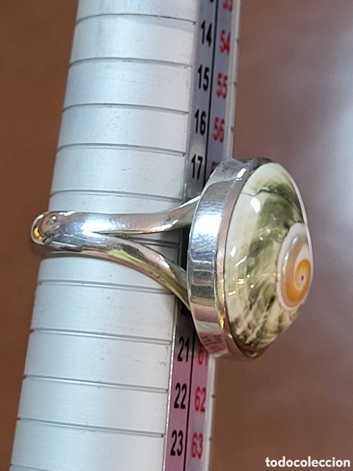 Joyeria: PRECIOSO ANILLO PLATA Y CONCHA DE CARACOL - Foto 11