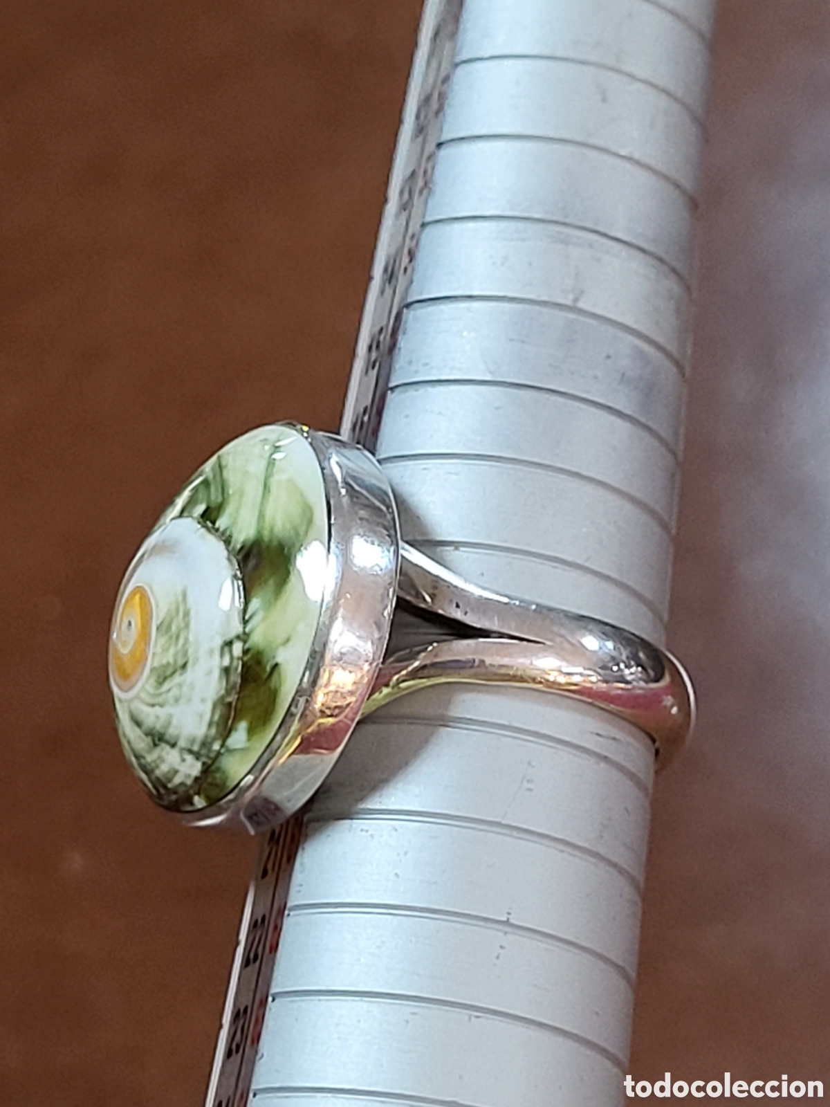 Joyeria: PRECIOSO ANILLO PLATA Y CONCHA DE CARACOL - Foto 12