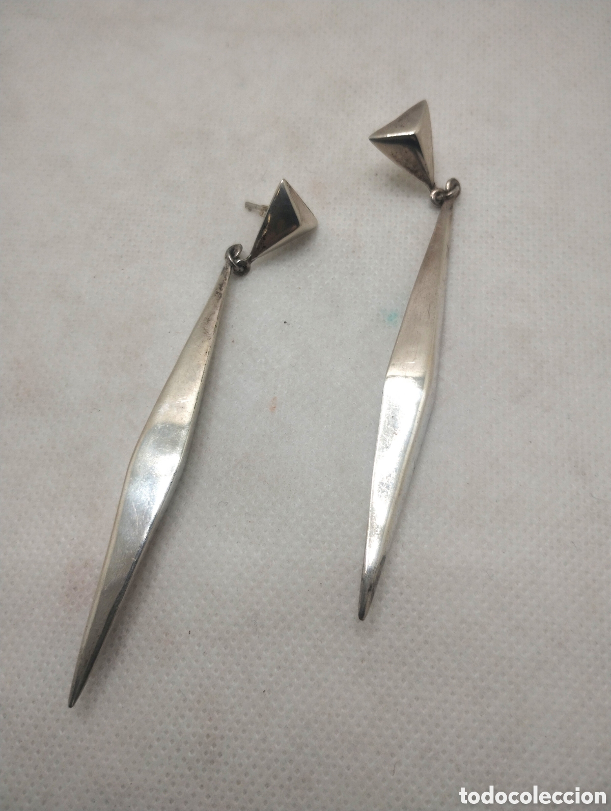 Gioielleria: Largos pendientes en plata