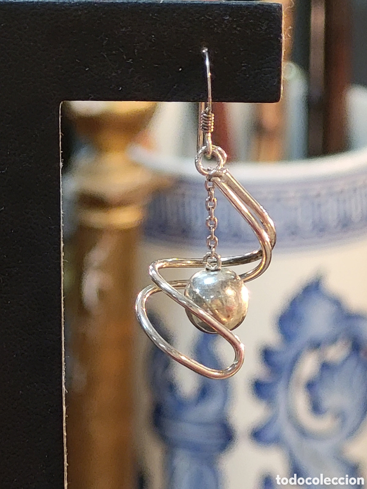 Joyeria: ELEGANTES PENDIENTES DE PLATA - Foto 2