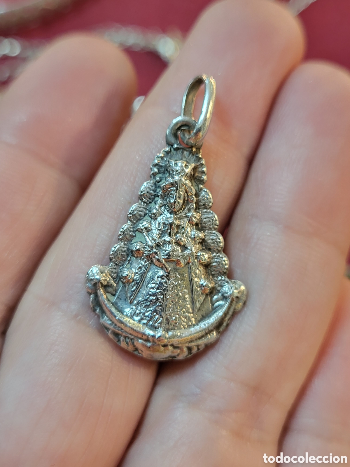 Joyeria: COLGANTE VIRGEN. PLATA - Foto 3