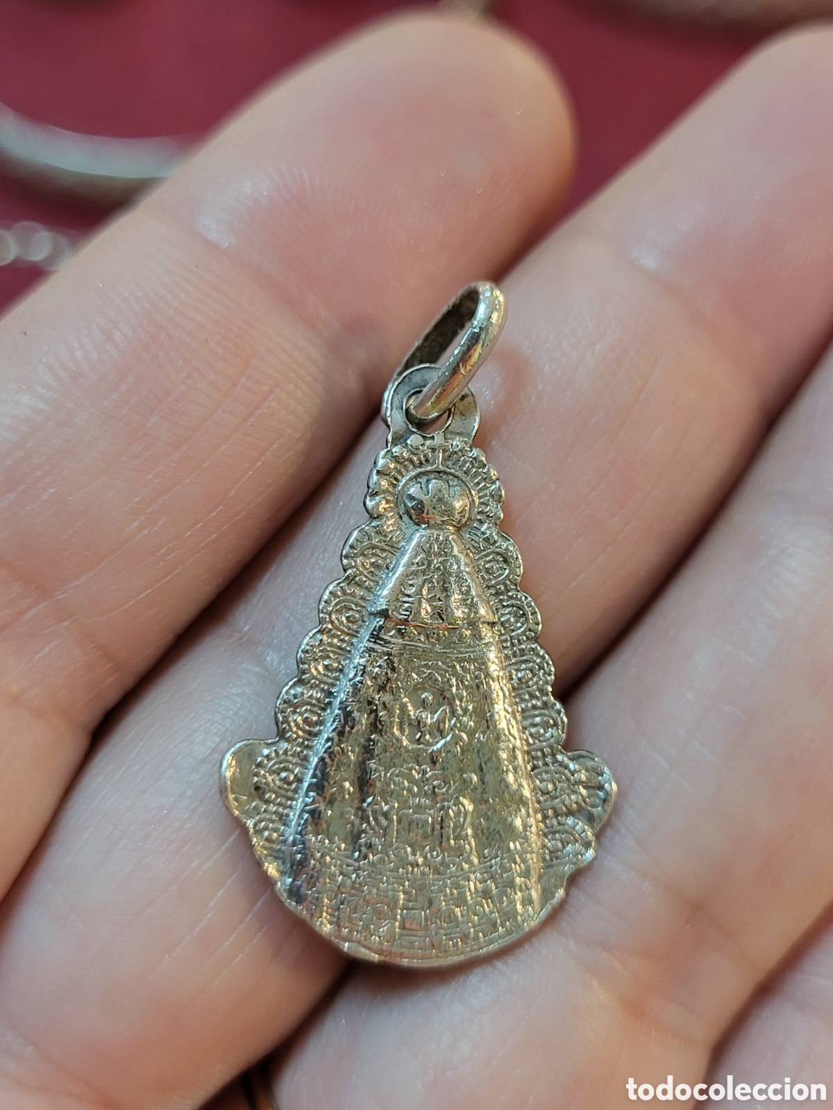 Joyeria: COLGANTE VIRGEN. PLATA - Foto 5
