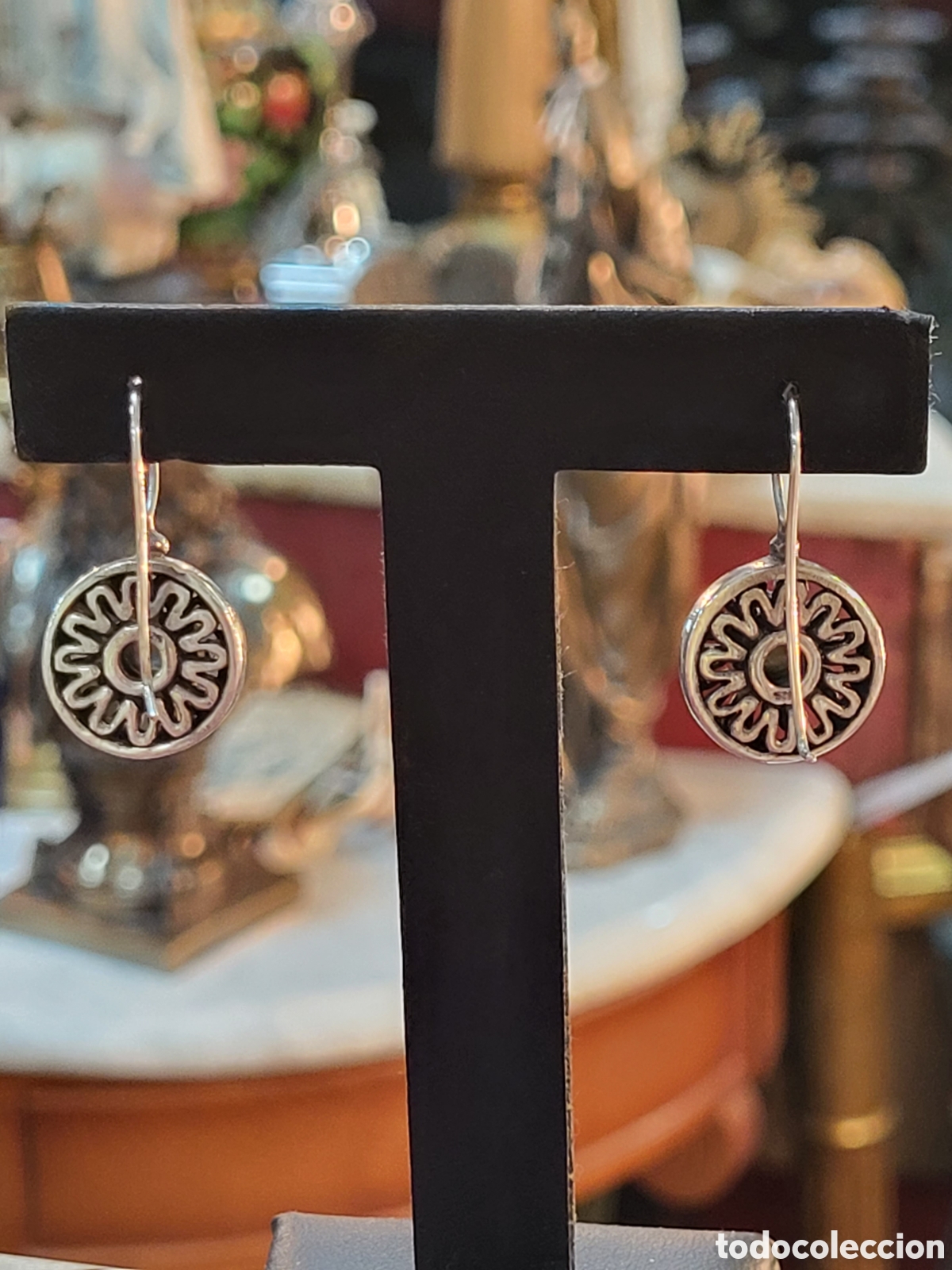Joyeria: ANTIGUOS PENDIENTES REALIZADOS EN.PLATA - Foto 3