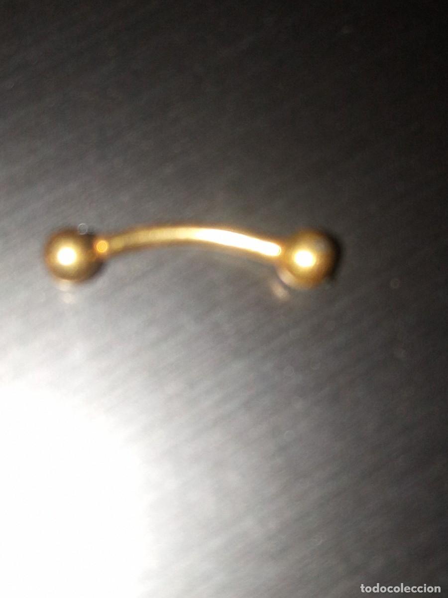 Joyeria: Piercing oro para ceja V - Foto 2