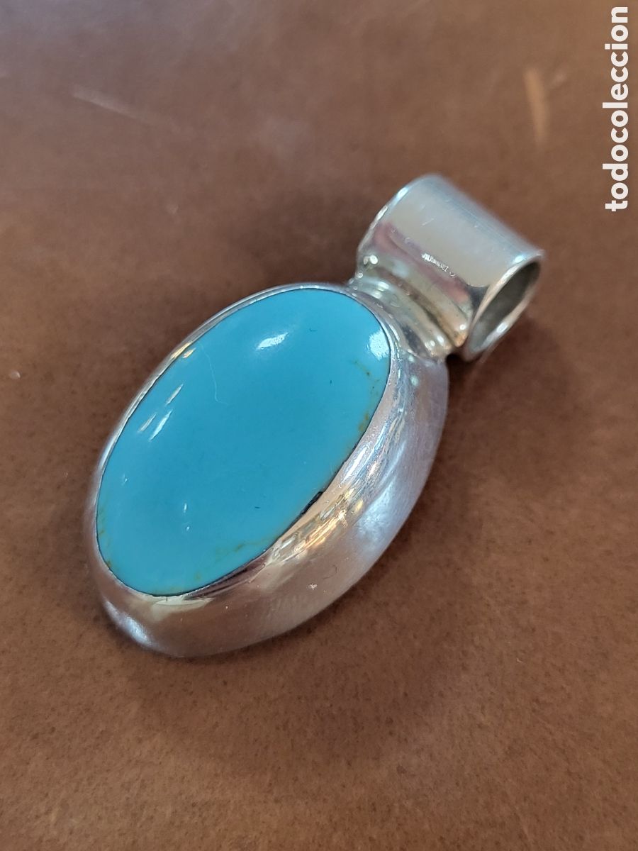 Joyeria: ANTIGUO COLGANTE REALIZADO EN PLATA - Foto 2