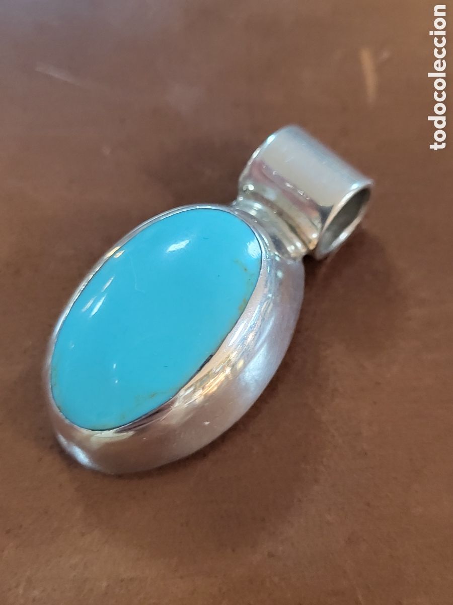 Joyeria: ANTIGUO COLGANTE REALIZADO EN PLATA - Foto 3