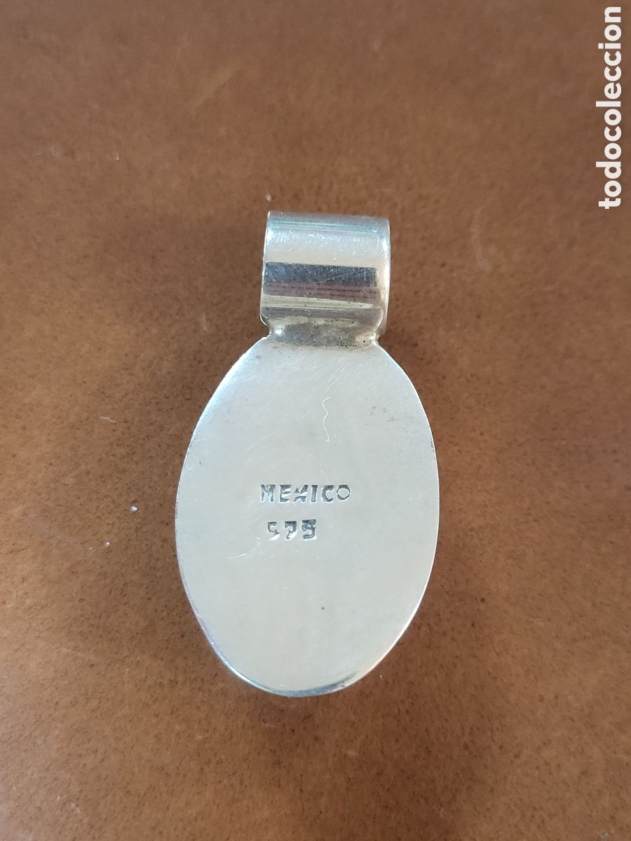 Joyeria: ANTIGUO COLGANTE REALIZADO EN PLATA - Foto 4