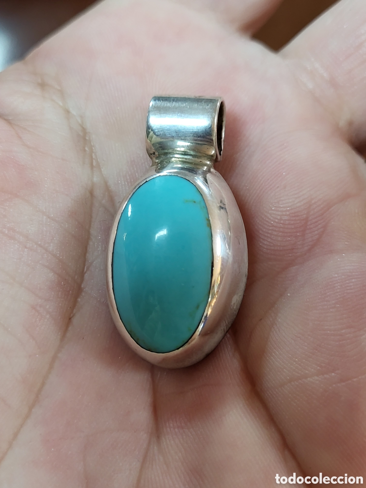 Joyeria: ANTIGUO COLGANTE REALIZADO EN PLATA - Foto 6