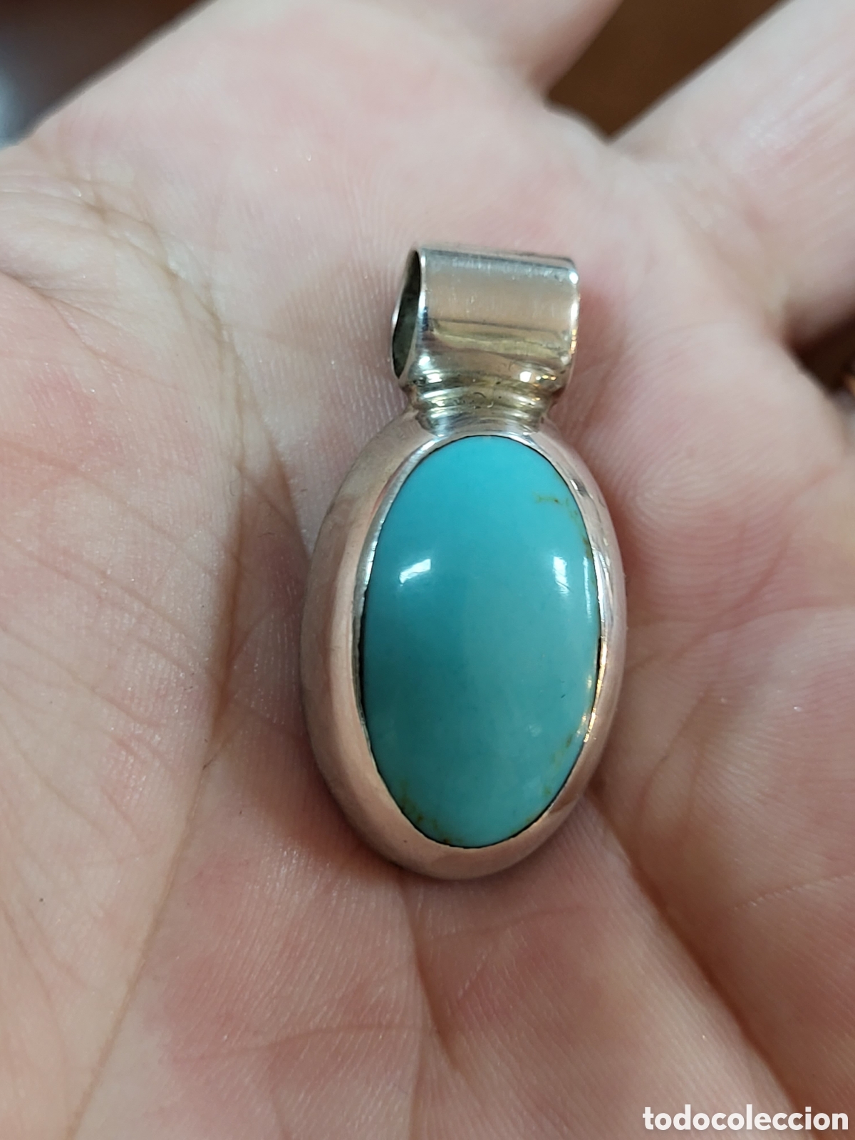 Joyeria: ANTIGUO COLGANTE REALIZADO EN PLATA - Foto 7
