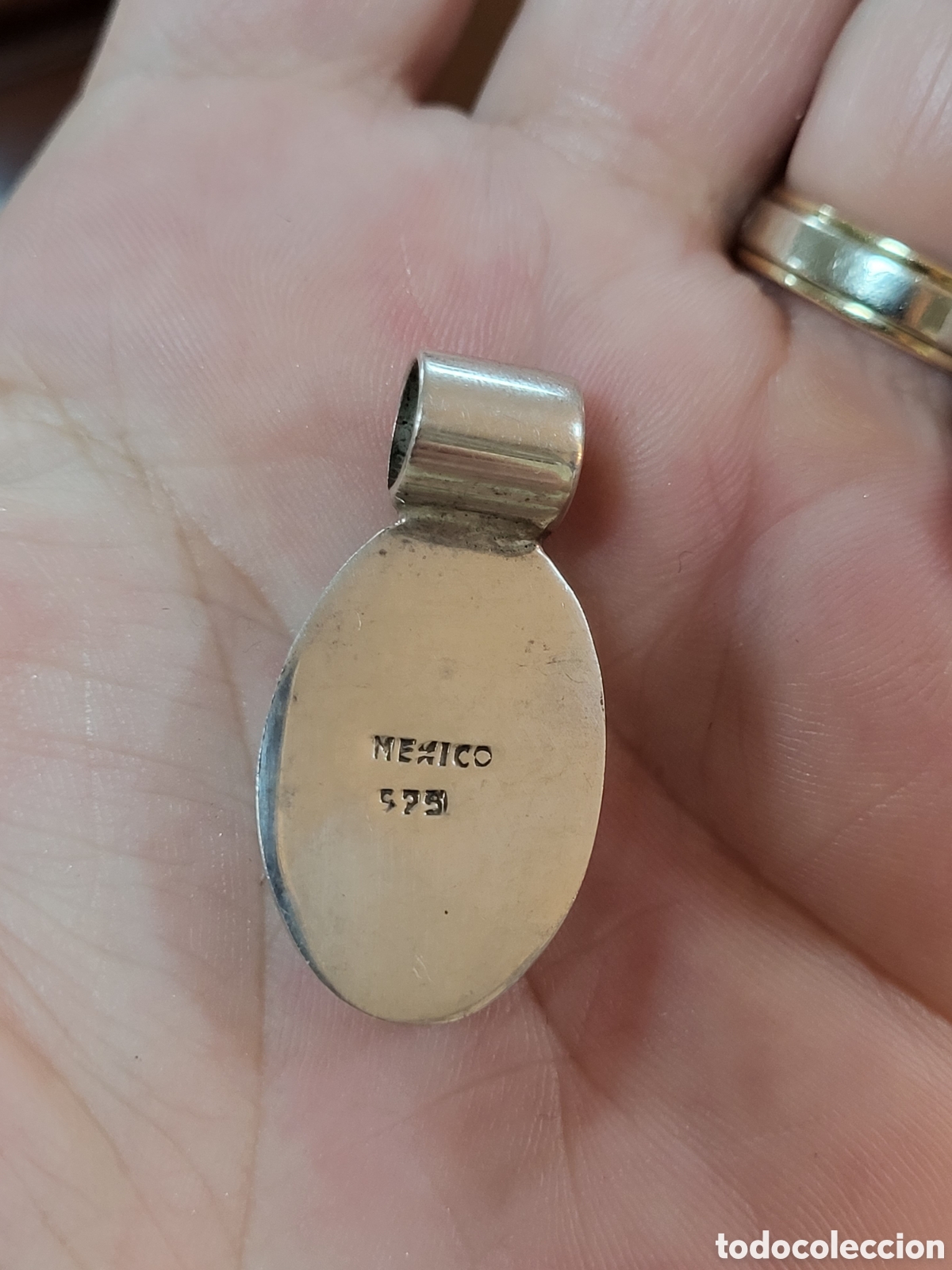 Joyeria: ANTIGUO COLGANTE REALIZADO EN PLATA - Foto 8