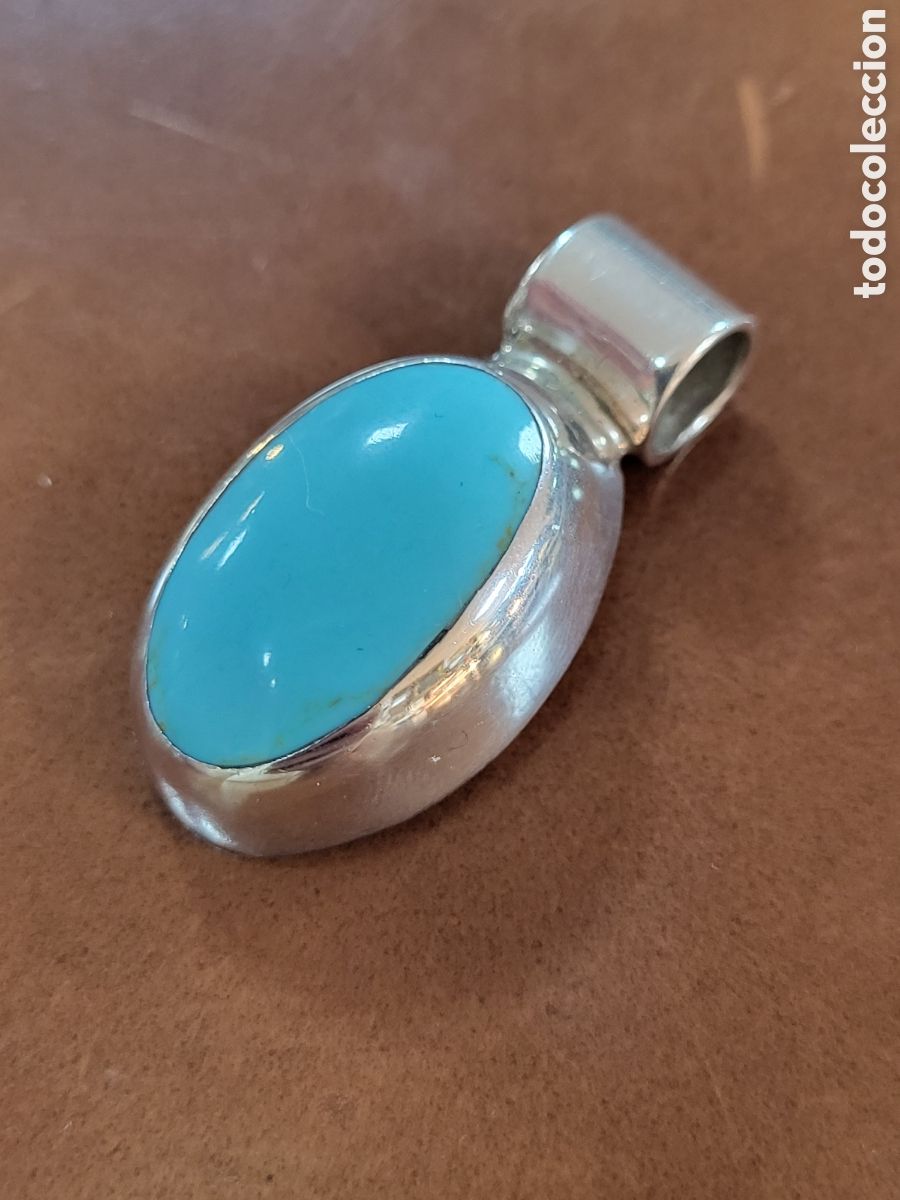 Joyeria: ANTIGUO COLGANTE REALIZADO EN PLATA - Foto 1