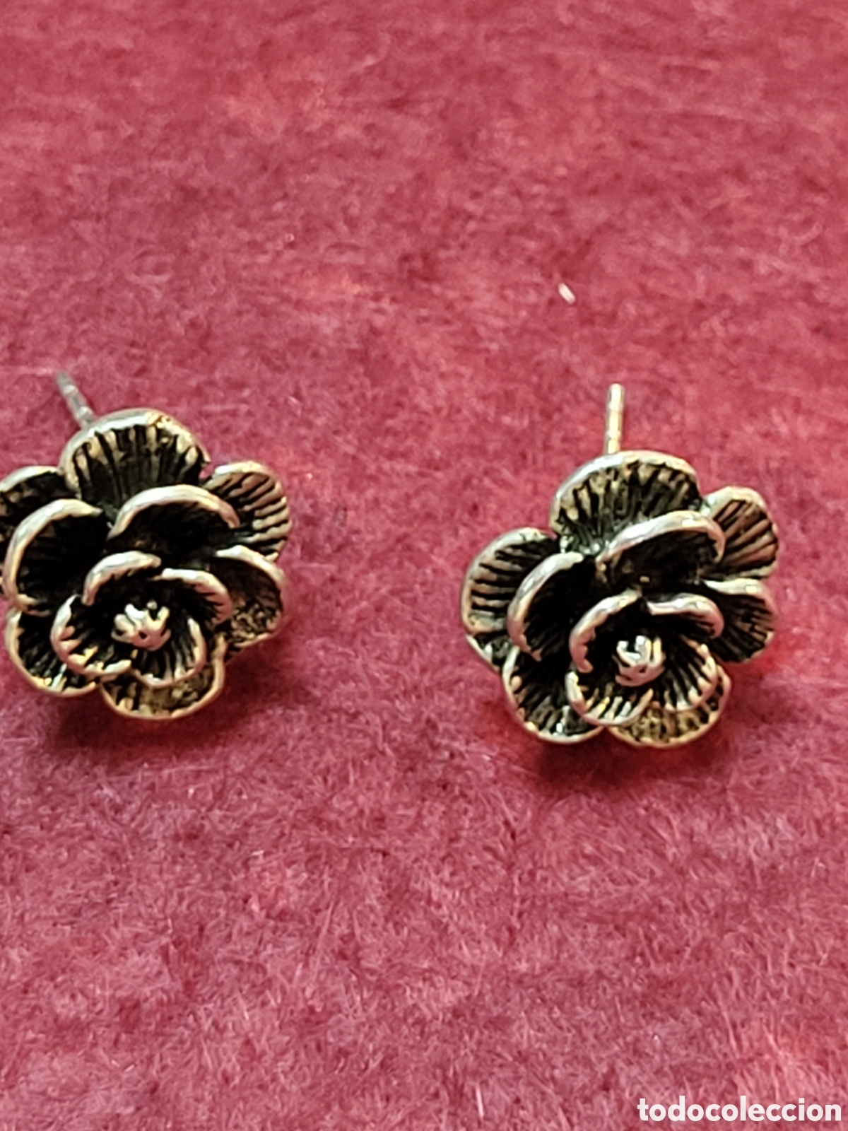 Joyeria: CONJUNTO PENDIENTES, COLGANTE Y CADENA REALIZADA EN PLATA - Foto 5