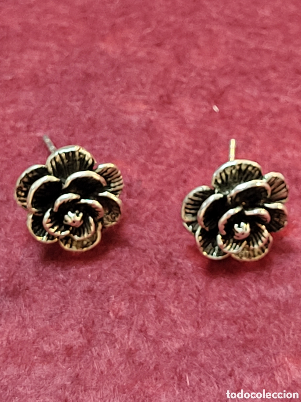 Joyeria: CONJUNTO PENDIENTES, COLGANTE Y CADENA REALIZADA EN PLATA - Foto 6
