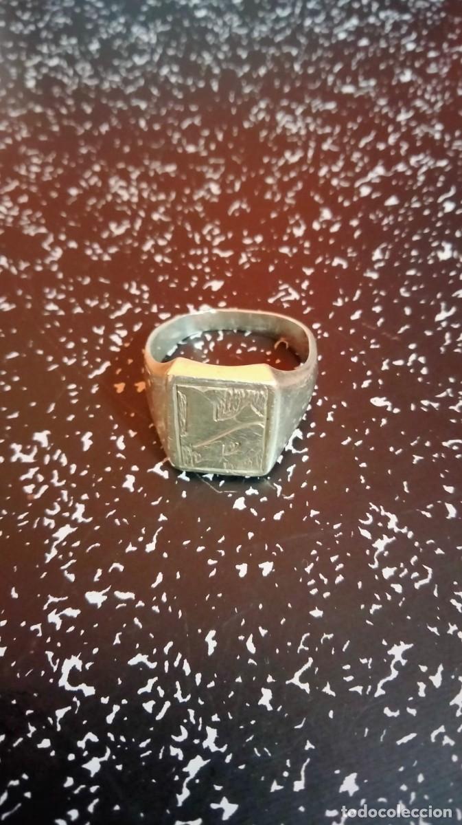 Joyeria: antiguo anillo de plata - Foto 3