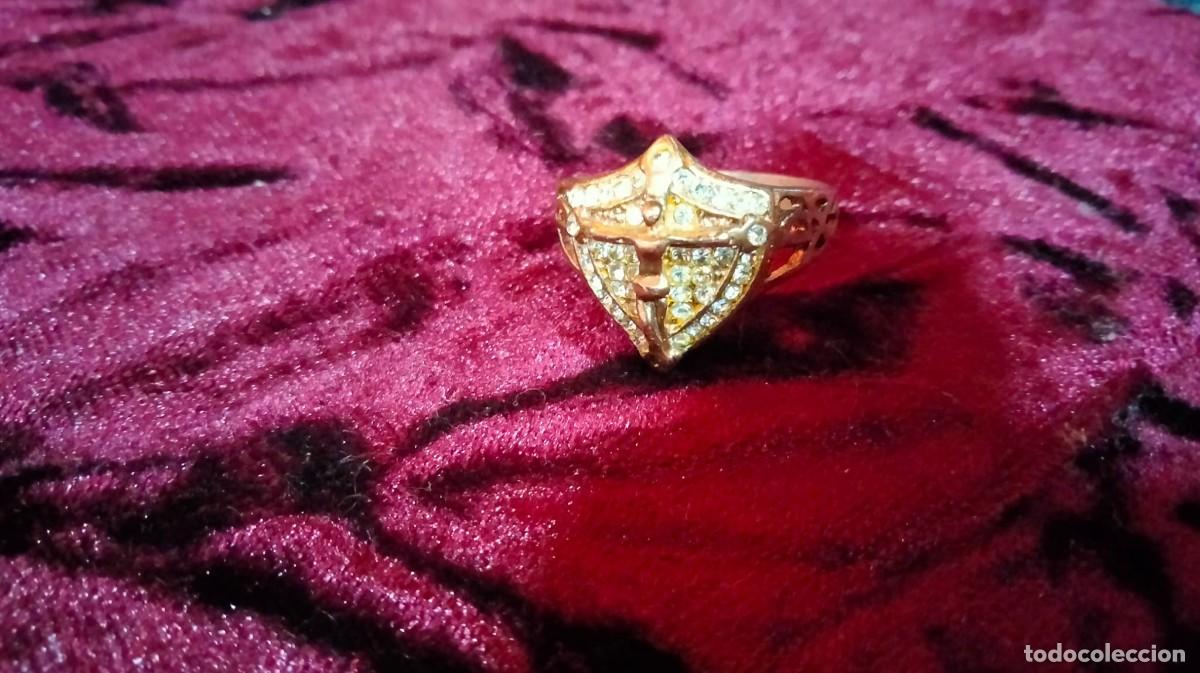 Joyeria: anillo de cobre con circonitas - Foto 3