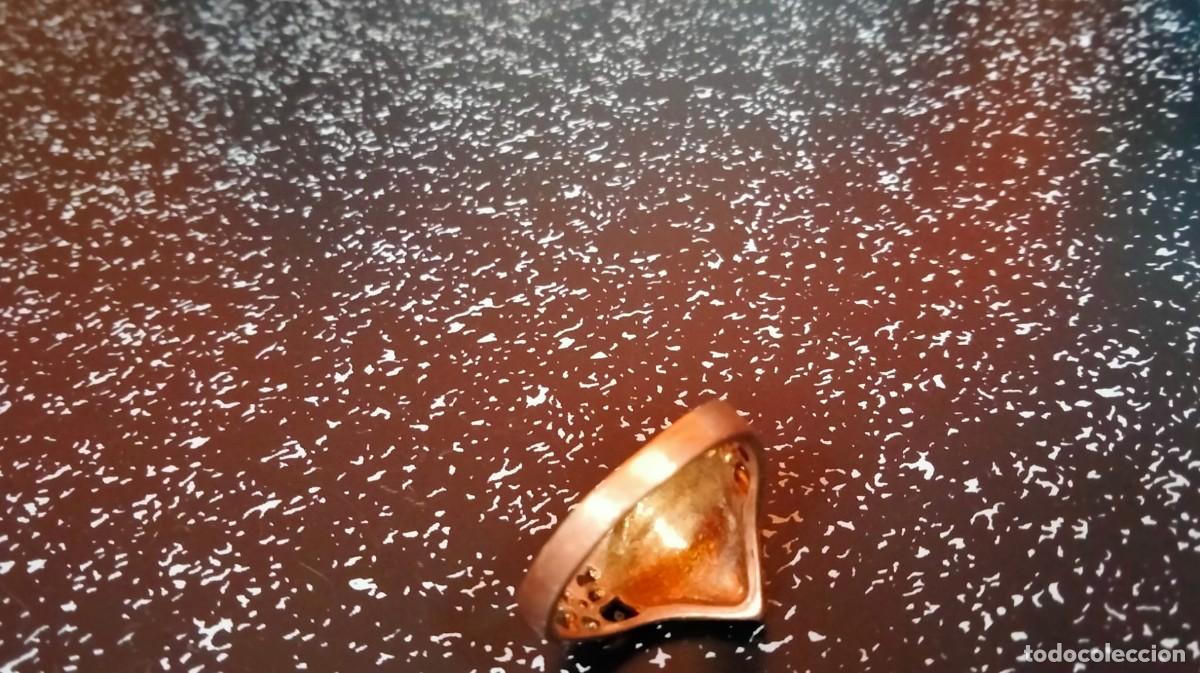 Joyeria: anillo de cobre con circonitas - Foto 4