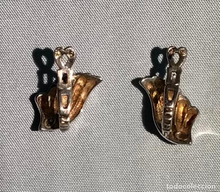 Joyeria: HOJAS, PENDIENTES PLATA - Foto 2