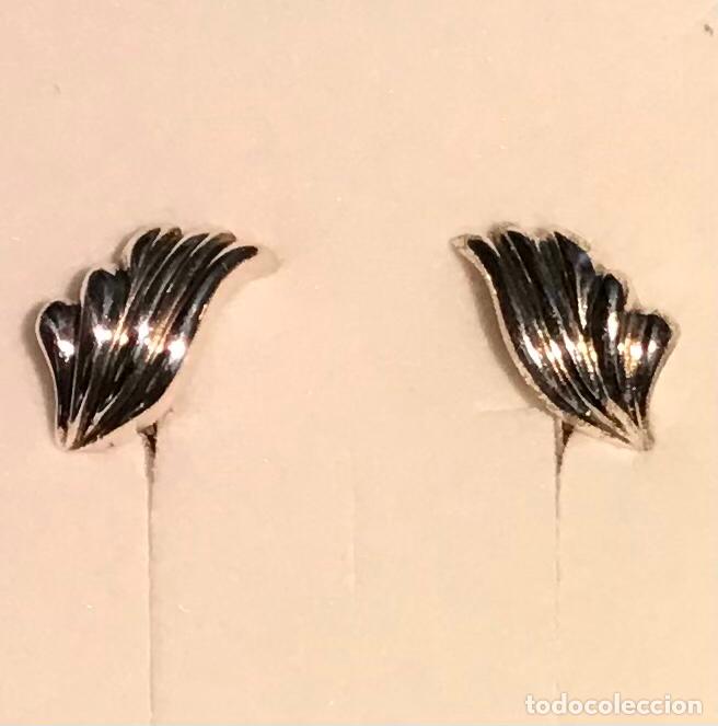 Joyeria: HOJAS, PENDIENTES PLATA - Foto 1