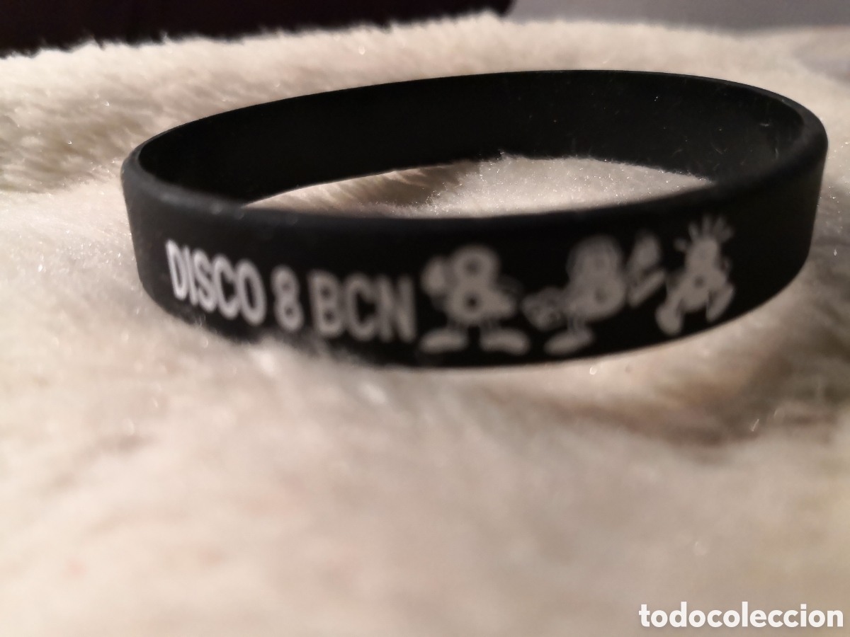 Joyeria: Disco 8 Bcn pulsera de pvc - Foto 1