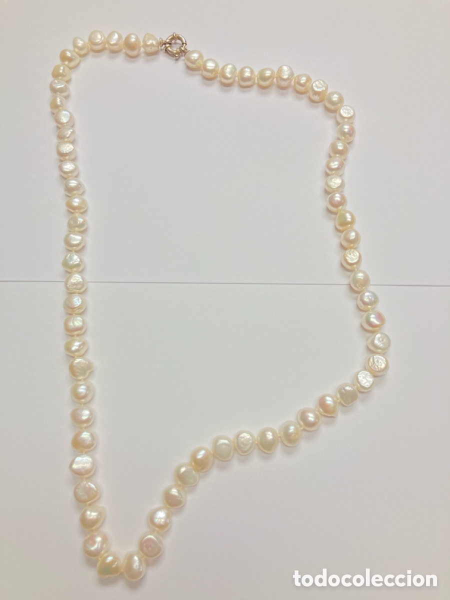 Joyeria: Collar de perlas cultivadas con cierre de plata/COLL6 - Foto 5