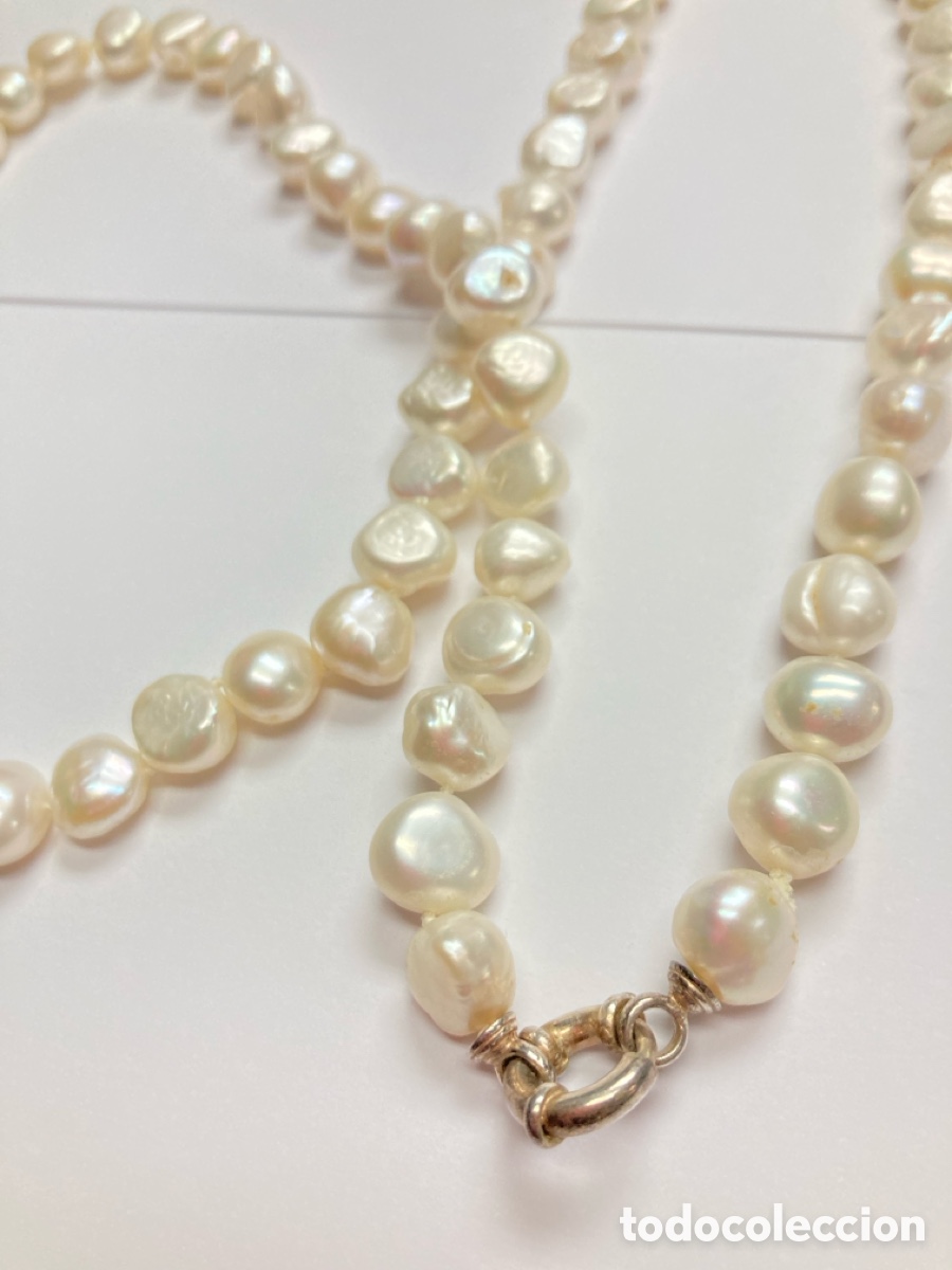 Joyeria: Collar de perlas cultivadas con cierre de plata/COLL6 - Foto 6