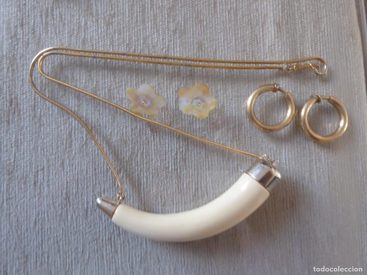 Joyeria: Collar y pendientes vintage - Foto 1