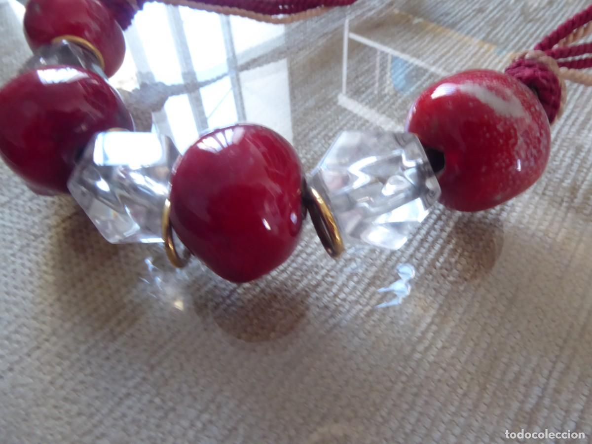 Joyeria: Gargantilla roja vintage - Foto 2