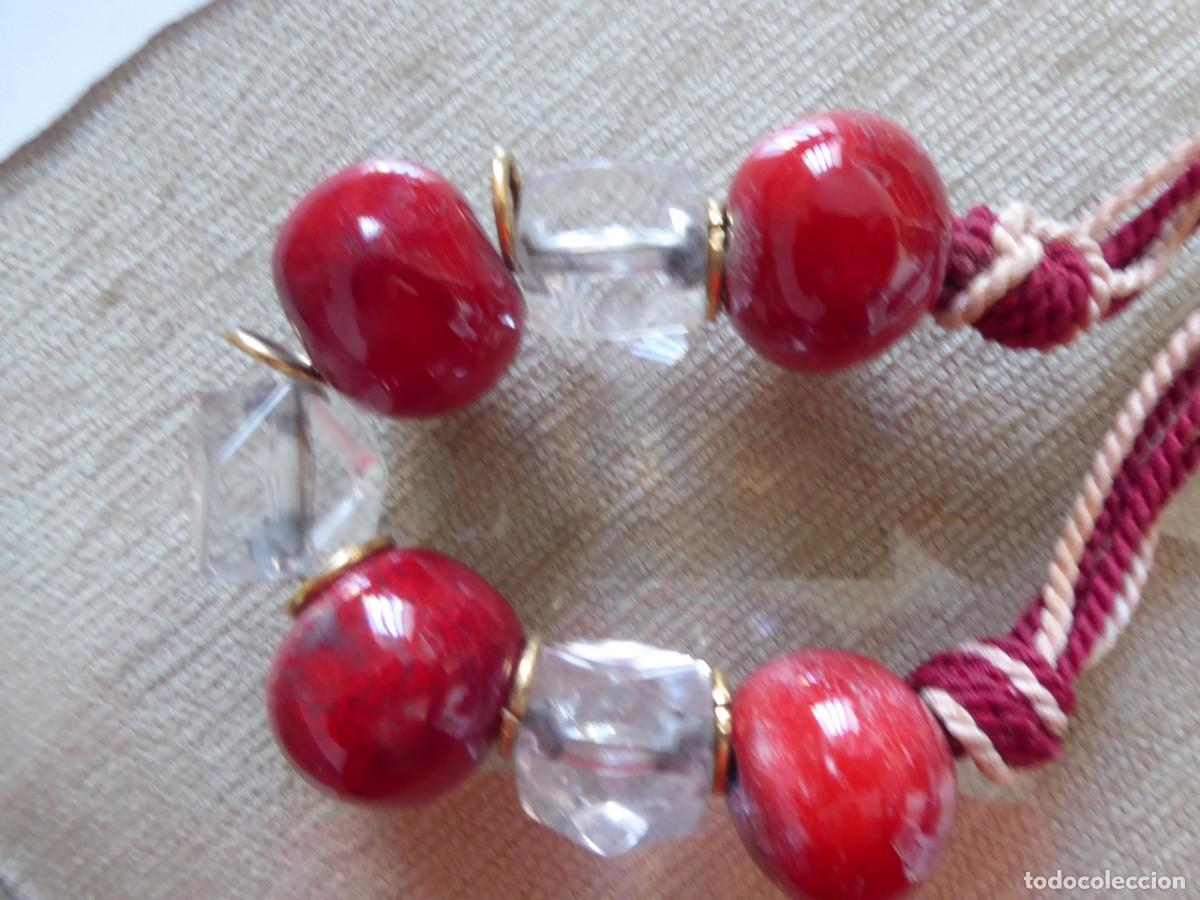 Joyeria: Gargantilla roja vintage - Foto 5