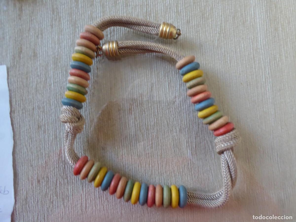 Joyeria: Collar de madera pintada - Foto 2