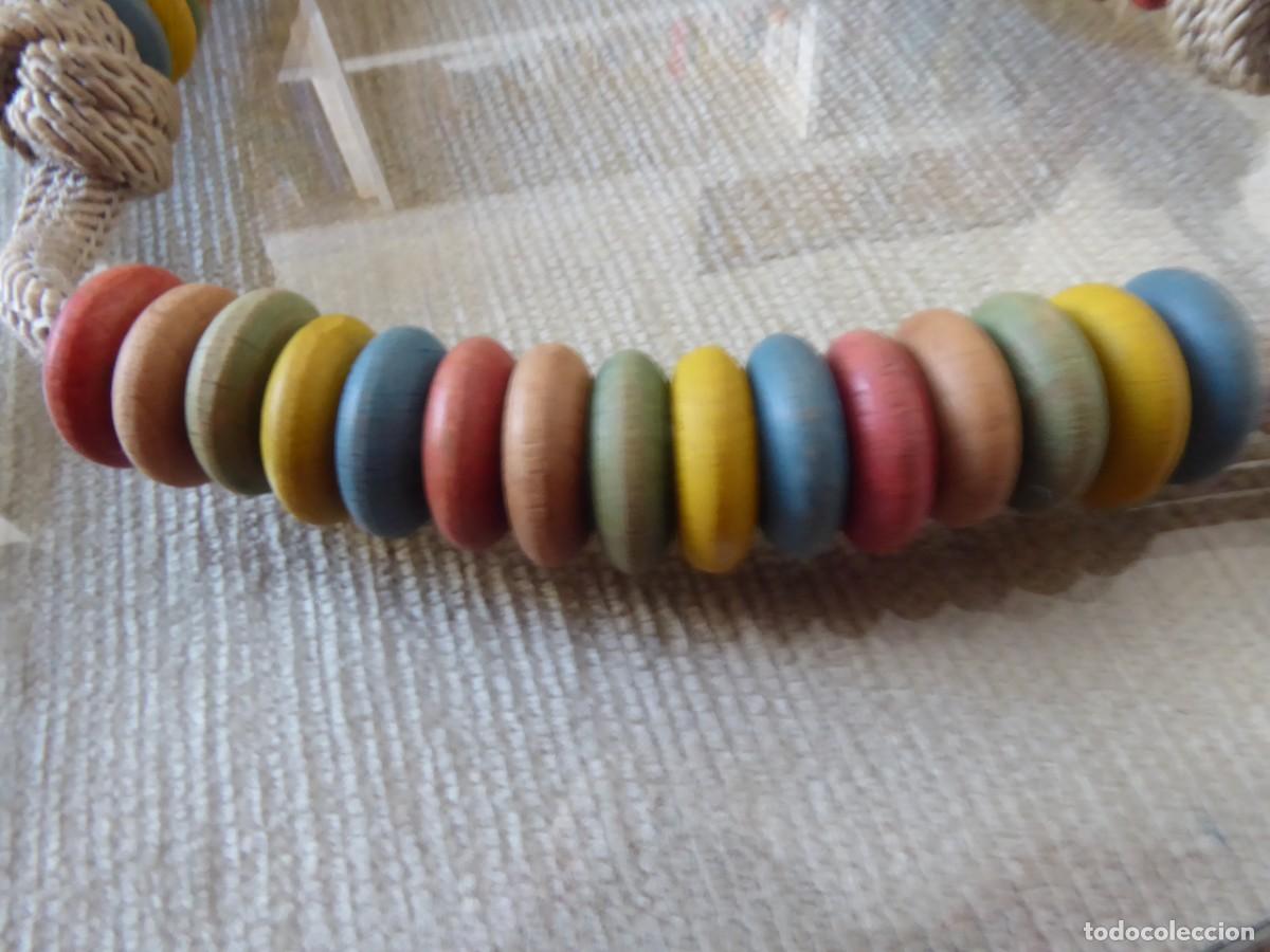 Joyeria: Collar de madera pintada - Foto 3