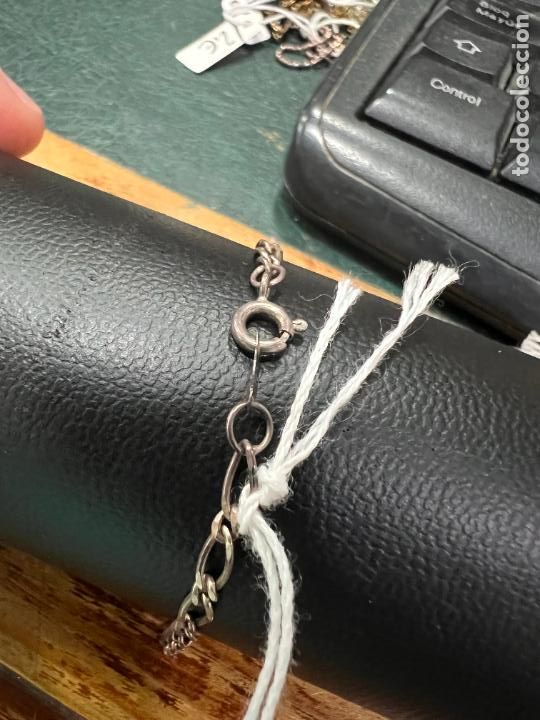 Joyeria: PULSERA DE PLATA CONTRASTADA - MEDIDA ABIERTA 23,5 CM - Foto 2